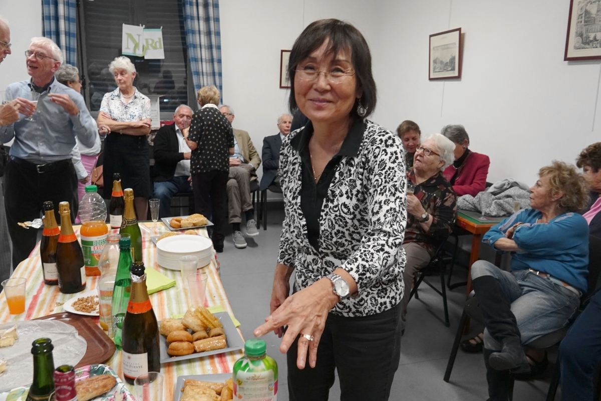 15 octobre 2019. Cocktail offert par Michel Talagrand à l'occasion de son prix Shaw de mathématiques — photo 37